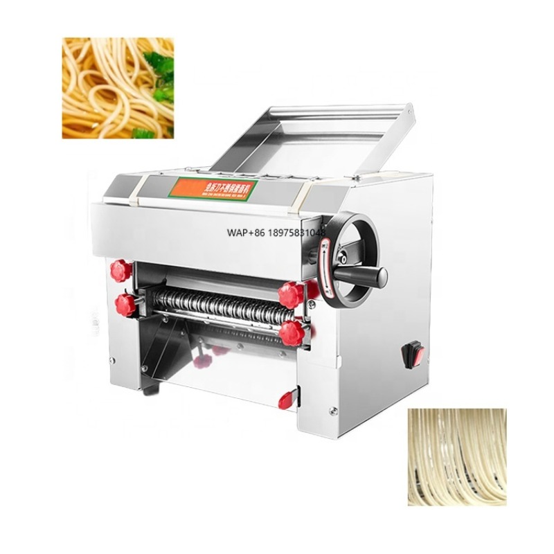 Pasta Machine Electric - Mesin Pembuat Mie Listrik Komersial 2-in-1