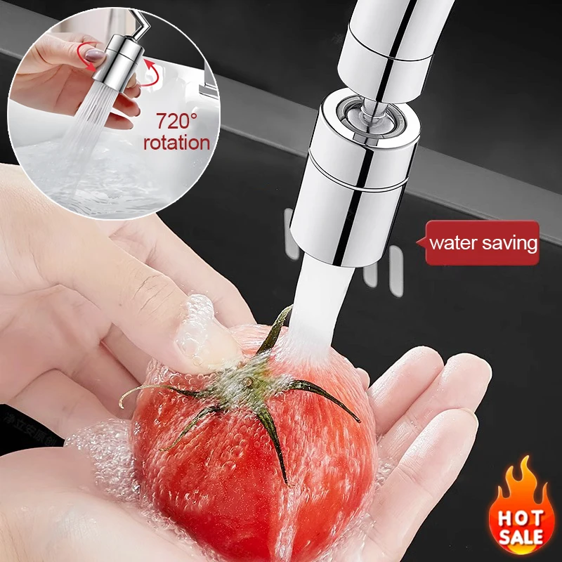 Kitchen Appliances Bundle - Keran anti percikan rotasi Universal, keran