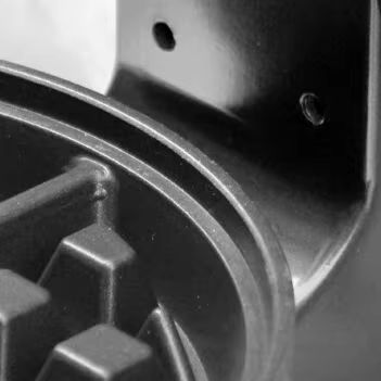 Waffle Iron Belgian - Mesin Pembuat Waffle Komersial, Bentuk Bulat,