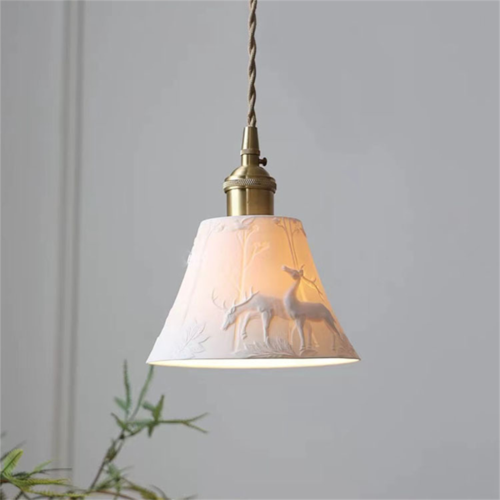 Kitchen Appliances In White - Lampu gantung langit-langit Modern, lampu gantung