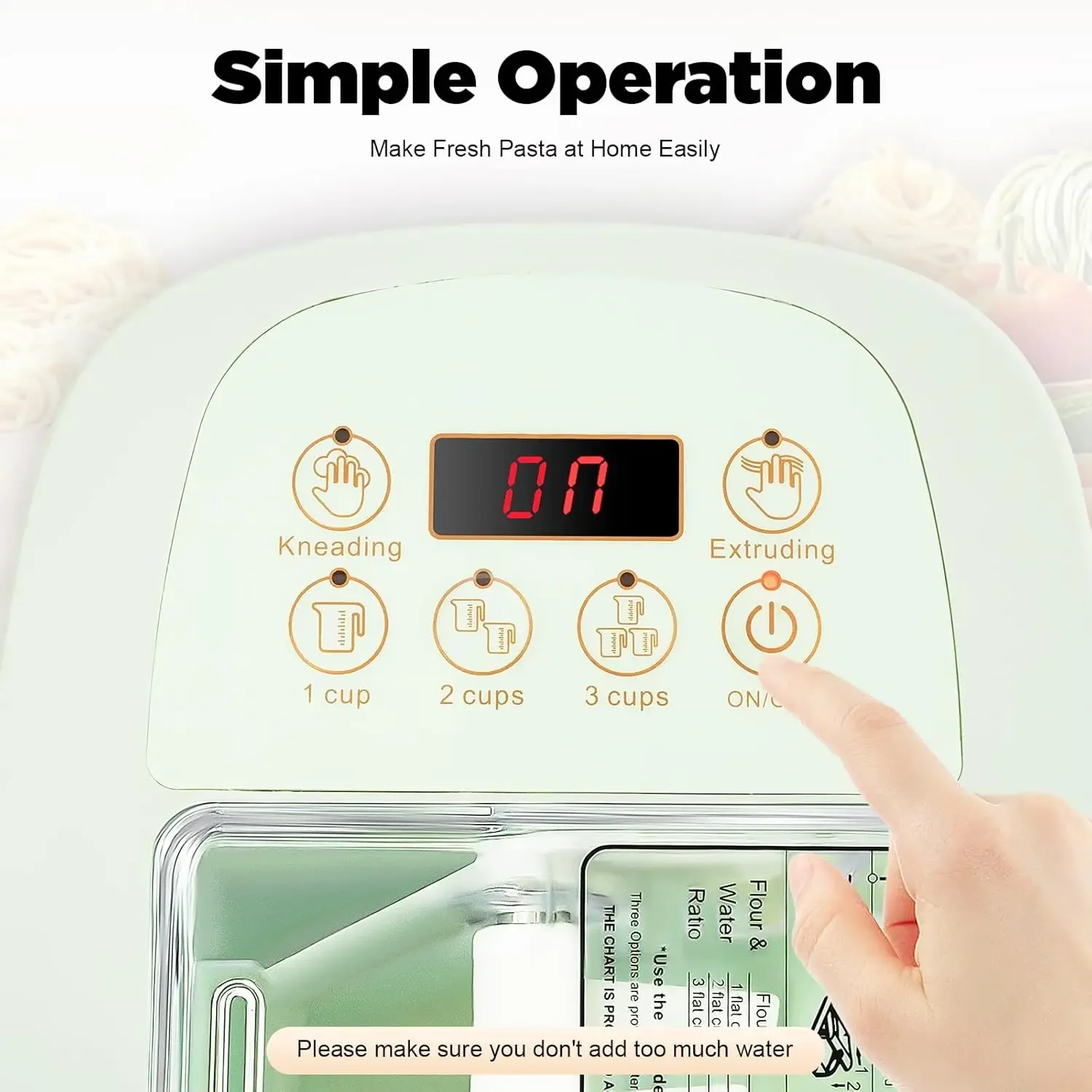 Mesin Pembuat Pasta Otomatis E - Pasta Machine Electric ulasan dan harga
