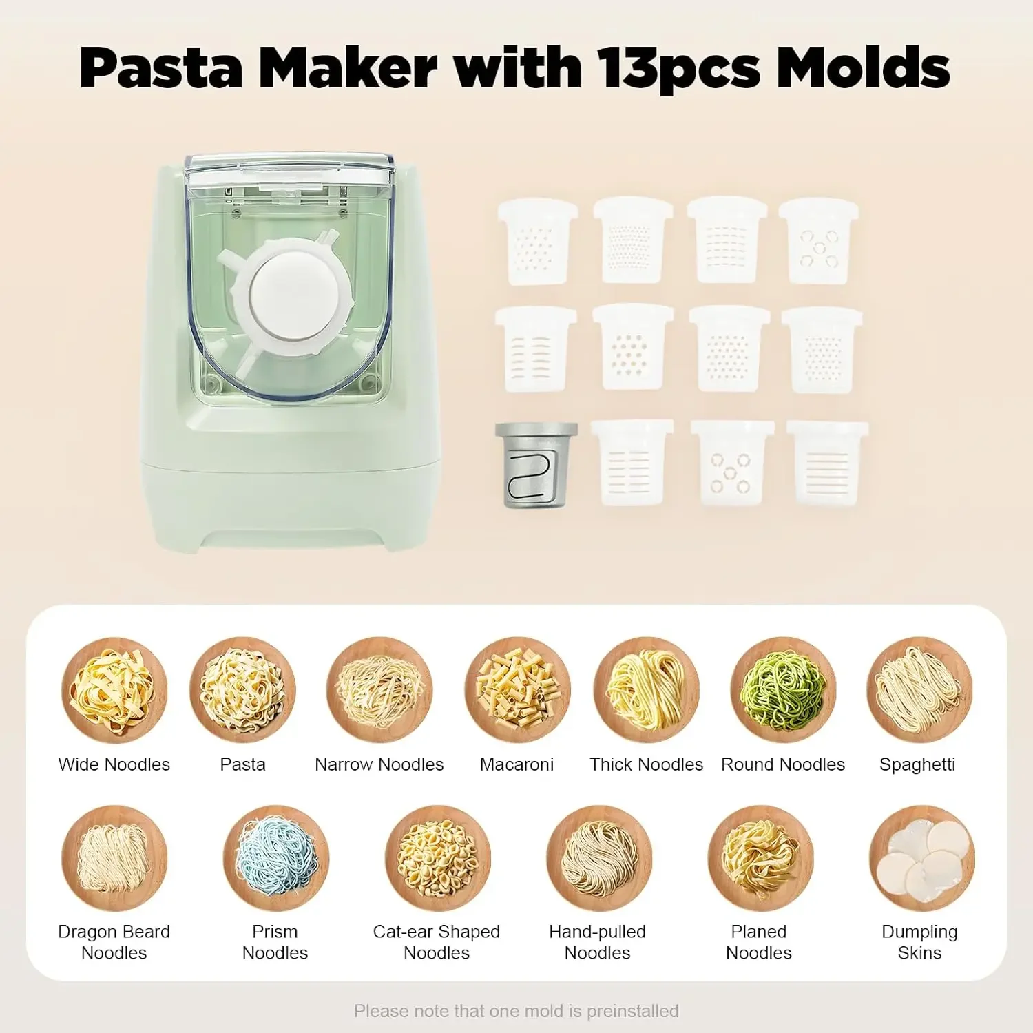 Mesin Pembuat Pasta Otomatis E - Pasta Machine Electric ulasan dan harga