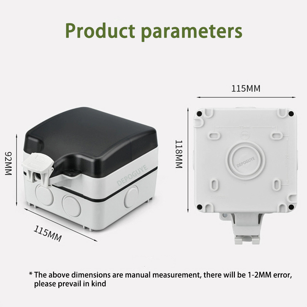 Soket Tahan Air IP66 Stopkonta - Kitchen Appliances Uk ulasan dan harga