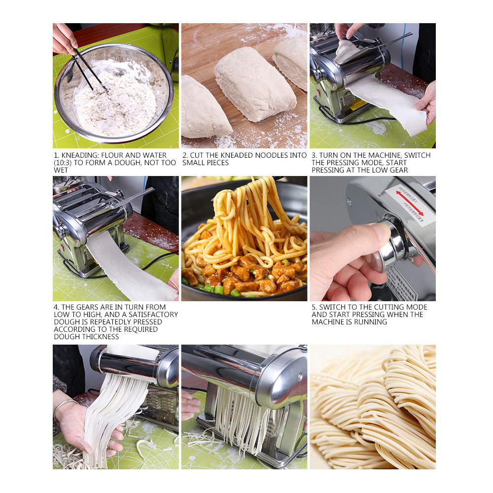 Mesin Pembuat Pasta Segar Ruma - Pasta Machine Electric ulasan dan harga