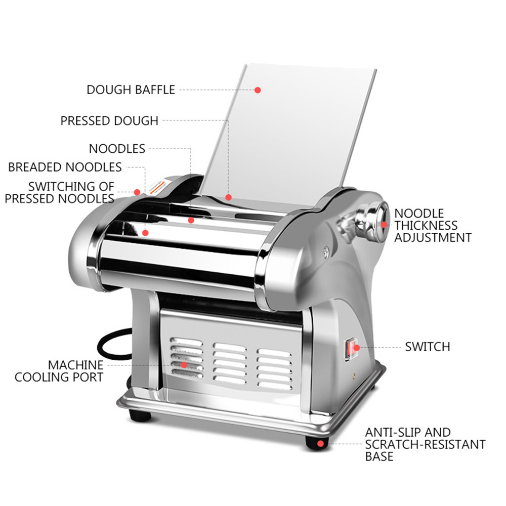 Mesin Pembuat Pasta Segar Ruma - Pasta Machine Electric ulasan dan harga