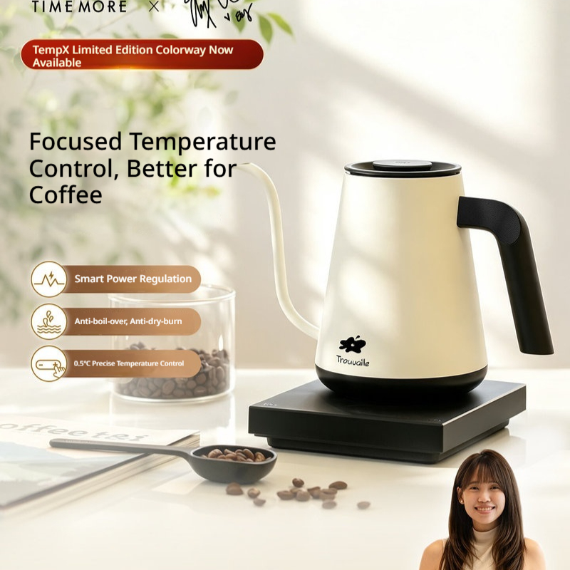Timemore Fish Pro X Ketel Elek - Electric Kettle Gooseneck ulasan dan harga