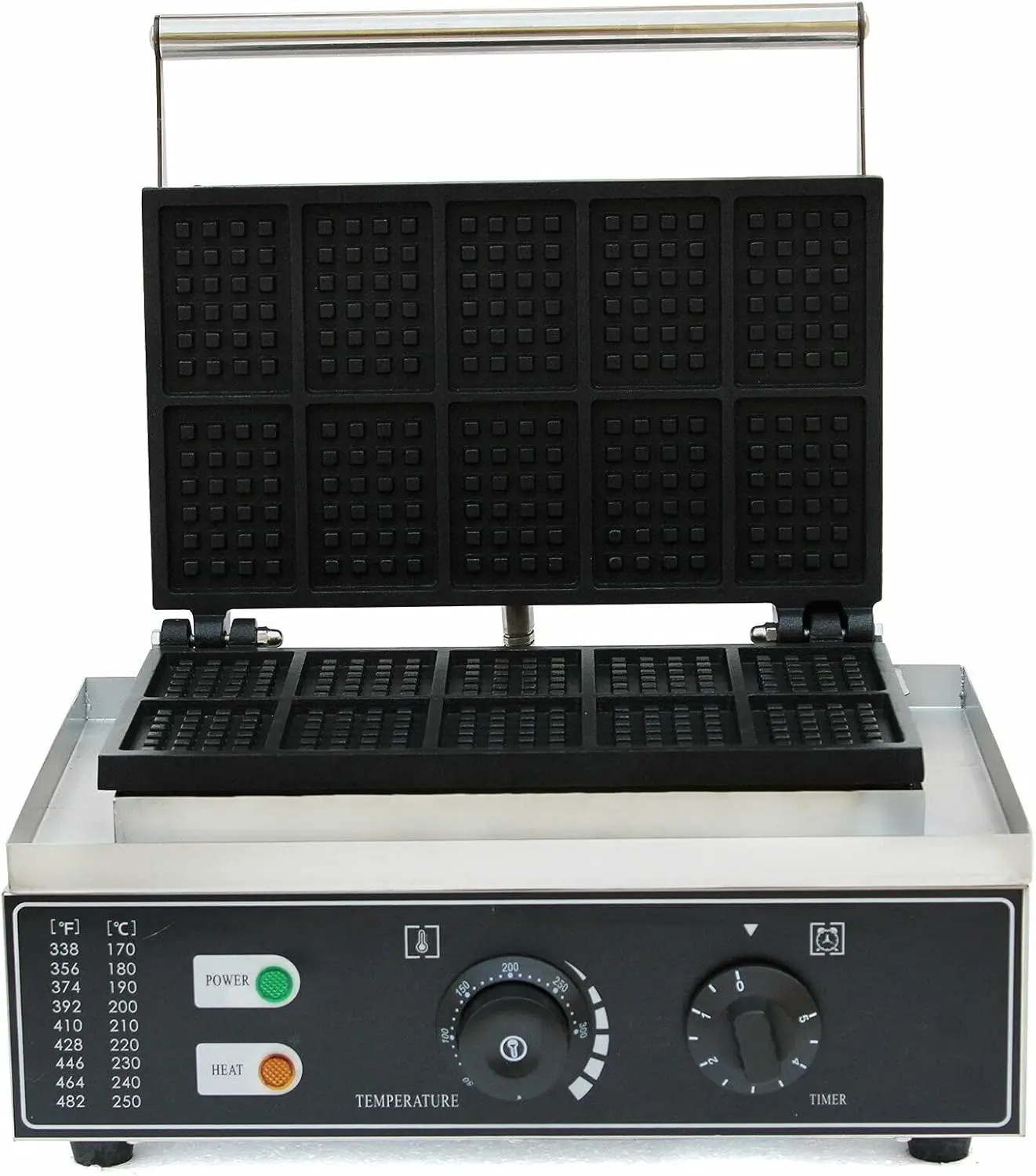 Pembuat Wafel Persegi Komersia - Waffle Iron Belgian ulasan dan harga