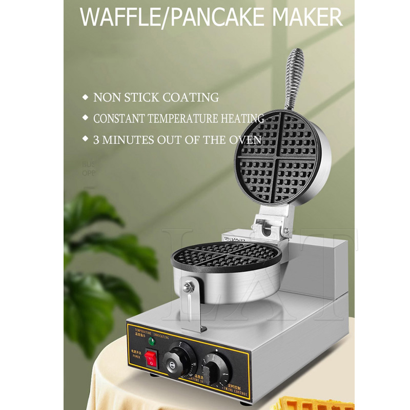 Mesin Pembuat Waffle Komersial - Waffle Iron Belgian ulasan dan harga