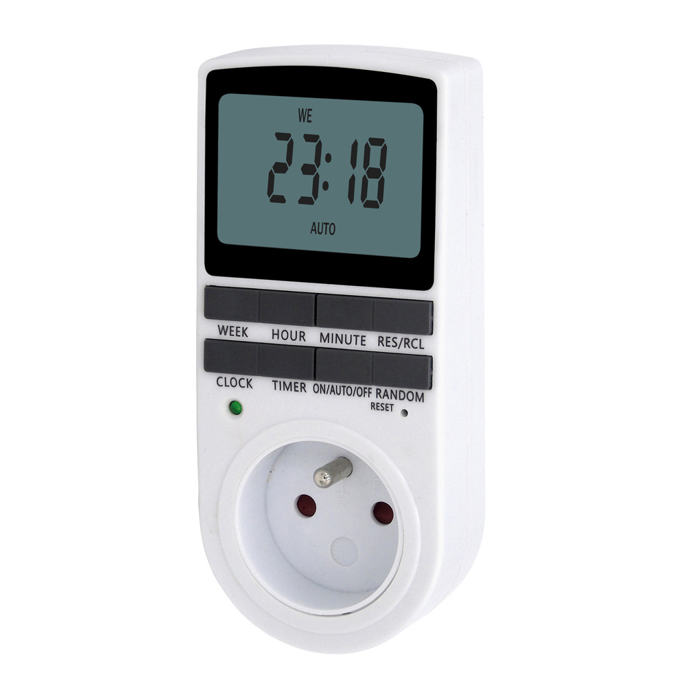 Soket Timer Digital 12/24 jam, - Kitchen Appliances Uk ulasan dan harga