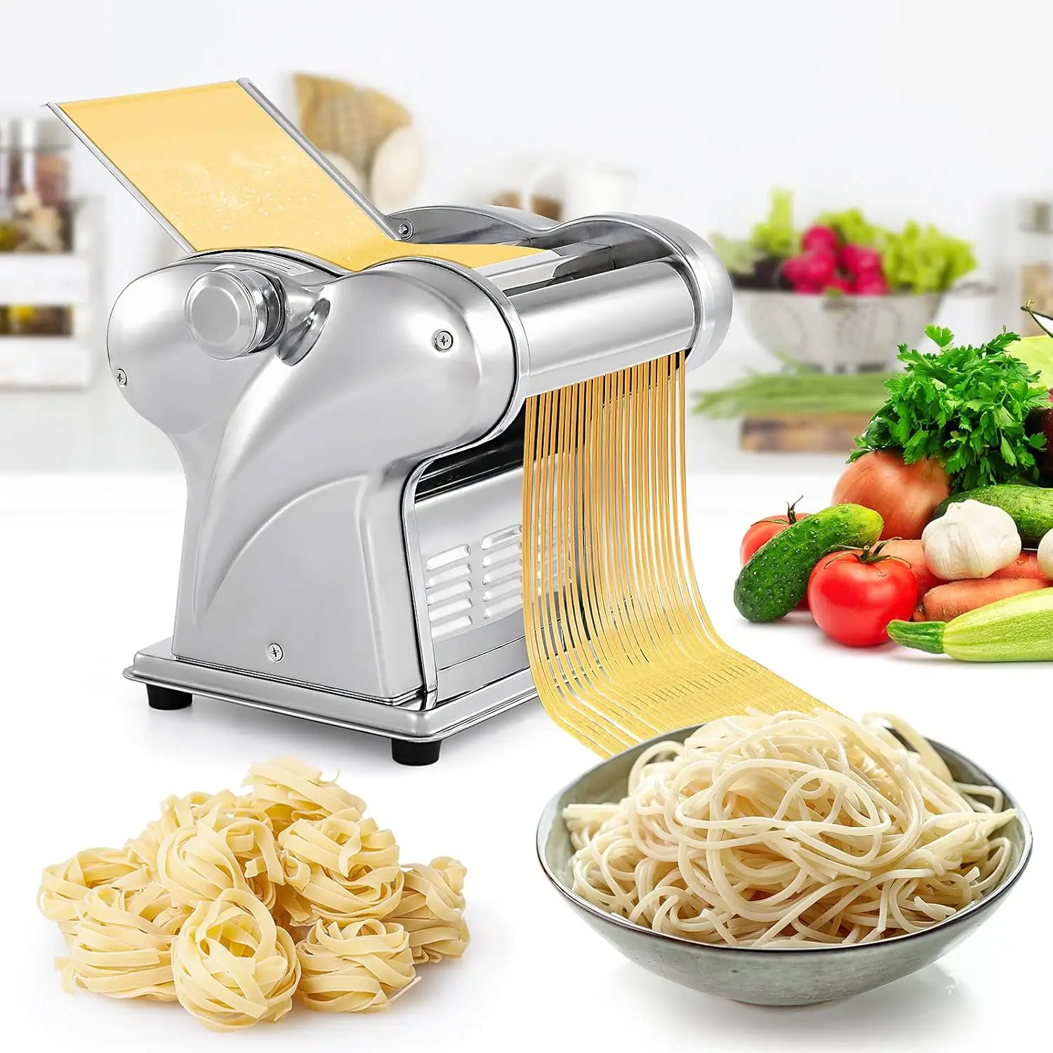 Mesin Pembuat Pasta Elektrik M - Pasta Machine Electric ulasan dan harga