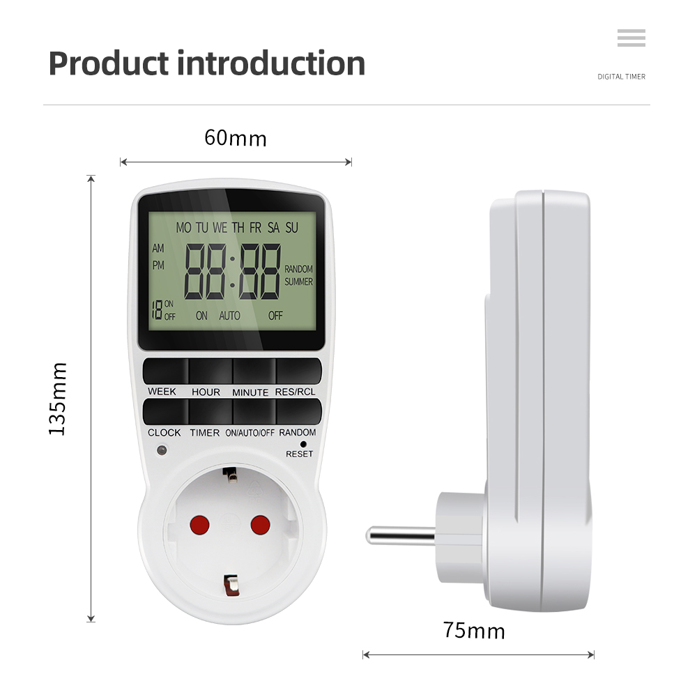 Sakelar Timer Digital Elektron - Kitchen Appliances Uk ulasan dan harga