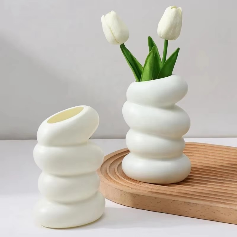 Vas plastik Spiral putih, orna - Kitchen Appliances In White ulasan dan harga